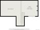 Floor plan of basement level, dimensions for room are 14'1