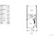 Detailed floor plan of first floor, including dimensions for kitchen, living room, porch, and garage at 16047 E Geddes Ln # 128, Aurora, CO 80016