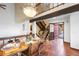 Elegant dining area boasting a stylish table setting and open layout at 3900 Bogey Ct, Longmont, CO 80503