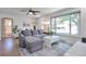 Bright and airy living room with a comfortable sofa, large window, and stylish decor at 6179 S Bemis St, Littleton, CO 80120