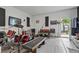 Spacious garage featuring a full drum kit and recording equipment, ideal for musicians and audio enthusiasts at 1263 W 103Rd Pl, Northglenn, CO 80260