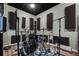 Recording studio featuring sound dampening panels and carpeting, optimal acoustics and recording conditions at 1263 W 103Rd Pl, Northglenn, CO 80260