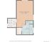 Floor plan illustrating a spacious primary bedroom with ensuite bathroom and walk-in closet at 21924 E Lake Ave, Aurora, CO 80015