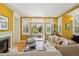 Spacious living room with french doors that let in natural light and a view of the outdoors at 474 W Spruce St, Louisville, CO 80027