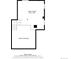Detailed floor plan of second floor featuring a Gathering room and open view below at 9061 N Rex Ln, Conifer, CO 80433