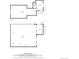 Detailed floor plan showcasing the layout of the home's rooms, balcony, and dimensions at 9061 N Rex Ln, Conifer, CO 80433