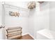 Efficient closet with shelving and room for storage at 10887 Endeavor Dr, Parker, CO 80134