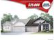Charming home exterior featuring a dark roof, a gray two-car garage, and an inviting front entrance at 8277 S Quail St, Littleton, CO 80127
