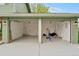 Spacious two-car garage with green siding and white doors at 15545 Lipan St, Broomfield, CO 80023