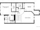 Second floor layout features primary bedroom and additional bedroom at 9711 W Indore Dr, Littleton, CO 80128