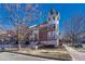 Attractive brick townhouse with a corner lot and mature trees at 2 Garfield St # B, Denver, CO 80206