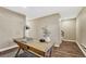 Bright home office with a desk and hardwood floors at 2 Garfield St # B, Denver, CO 80206