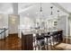 Updated kitchen with granite countertops and dark wood cabinetry at 2 Garfield St # B, Denver, CO 80206