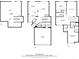 Three-story floor plan featuring a basement, kitchen, living room, and bedrooms at 12860 E Dickensen Pl, Aurora, CO 80014