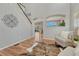 Open foyer showcasing the staircase, arched openings, and stylish decor accents at 17050 Park Trail Dr, Monument, CO 80132