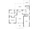 Layout of the main floorplan including bedrooms, kitchen and living room at 2777 S Adams St, Denver, CO 80210