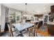 Dining area with seamless flow to the back deck and the kitchen, creating an ideal layout at 2349 Hickory Pl, Erie, CO 80516