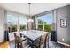 Bright dining room with large windows, perfect for enjoying meals with a view at 2349 Hickory Pl, Erie, CO 80516