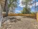 Large backyard featuring a privacy fence offering a secure and secluded outdoor space at 655 S Osceola St, Denver, CO 80219