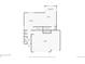 Floor plan showing kitchen, living room, bathroom, foyer, and garage at 140 Racer St, Bennett, CO 80102