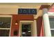 Close-up of the house number '3616' displayed prominently on the front porch at 3616 N Gilpin St, Denver, CO 80205