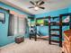 Fun bedroom with a built-in bunk bed and hammock at 1663 Devils Point Pl, Highlands Ranch, CO 80126