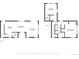 Floor plans for the first and second stories of the home, including dimensions at 9804 Martin Luther King Blvd, Denver, CO 80238