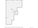 Basement floor plan showcasing a large, unfinished space with staircase access at 2967 S Quaker St, Morrison, CO 80465