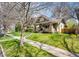 Charming brick home featuring well-manicured lawn and mature tree, creating lovely curb appeal at 780 N Franklin St, Denver, CO 80218