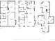 Three floor floor plan showcasing first floor, second floor, and third floor layout at 780 N Franklin St, Denver, CO 80218