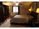 Spacious main bedroom with a cozy armchair and ample closet space at 1936 S Poplar St, Denver, CO 80224