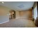 Large bonus room with recessed lighting and stairway at 25994 E Peakview Pl, Aurora, CO 80016