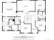 Detailed floor plan showing layout of the home's second floor with dimensions and room names at 25994 E Peakview Pl, Aurora, CO 80016