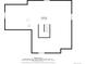 Detailed floor plan showing layout of the home's basement with dimensions and total square footage at 25994 E Peakview Pl, Aurora, CO 80016