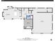 Detailed main floor plan showing a large kitchen, living room, garage, and bedroom at 5166 Bear Mountain Dr, Evergreen, CO 80439