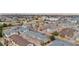 A captivating aerial view of the community and beautiful pond at 17922 E 104Th Pl # D, Commerce City, CO 80022