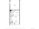 Detailed floor plan of the first floor, including a garage and kitchen at 17922 E 104Th Pl # D, Commerce City, CO 80022