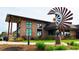 View of the professionally landscaped clubhouse exterior at 8073 S Albion St, Centennial, CO 80122