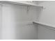 A closet space with shelving and railing that provides efficient storage solutions at 20789 E Princeton Pl, Aurora, CO 80013
