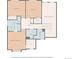 Second floorplan showcases bedrooms, bathrooms, walk-in closet, laundry room, and open to below at 20789 E Princeton Pl, Aurora, CO 80013