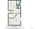 Floor plan of fourth floor featuring a bedroom, bath, utility room, and walk in closets at 10957 Bryant St, Westminster, CO 80234