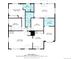 Detailed floor plan showing bedrooms, bathrooms, sunroom, laundry room, and living spaces at 4197 S Grant St, Englewood, CO 80113