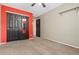Bedroom featuring a large closet with a mirrored door at 2043 Fendlebrush St, Highlands Ranch, CO 80129