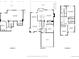 Detailed three-story floor plan featuring room dimensions and layout at 2043 Fendlebrush St, Highlands Ranch, CO 80129