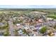 Aerial view captures the tree-lined street and desirable community, showcasing the property's location within a sought-after neighborhood at 675 Pierce St, Erie, CO 80516