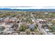 Aerial view showing the property's location in a charming neighborhood, close to local amenities at 675 Pierce St, Erie, CO 80516