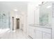 Spa-like bathroom with double vanity and walk-in shower at 335 Josephine St # A, Denver, CO 80206
