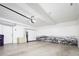 Attached garage with painted mountain mural at 335 Josephine St # A, Denver, CO 80206