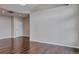Spacious living room with wood floors, perfect for relaxing or entertaining at 14251 E 1St Dr # 308, Aurora, CO 80011
