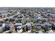Residential aerial view features the neighborhood's well-maintained homes and tree-lined streets at 11836 Columbine St, Thornton, CO 80233